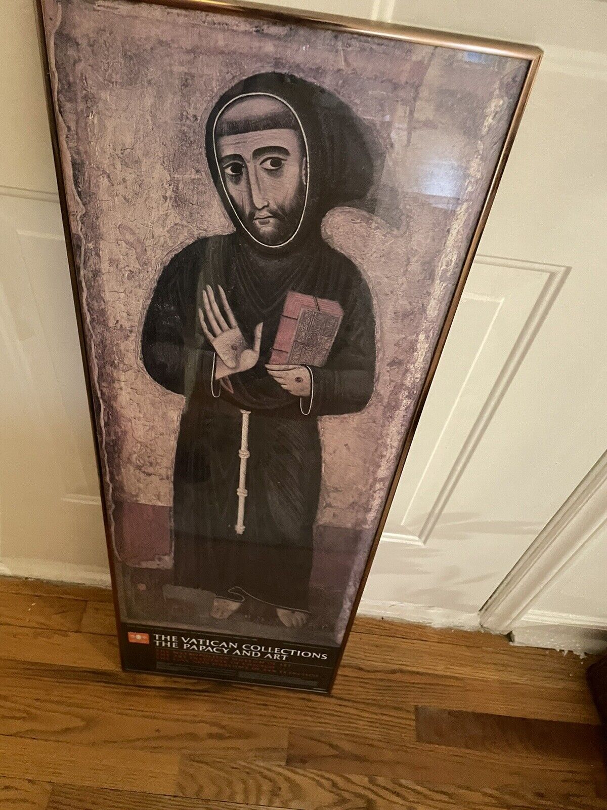 Rare St. Francis Of Assisi MET  The Vatican Collection-Exhibition Poster 39’25”