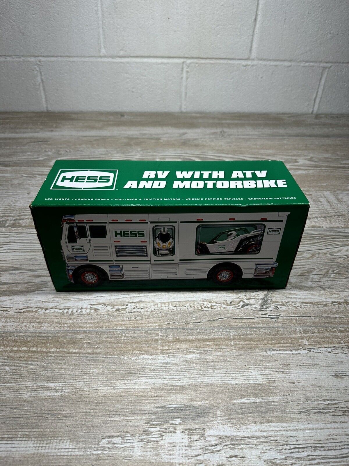 Hess 2018 Toy Truck - RV with ATV and Motorbike  BRAND NEW IN BOX