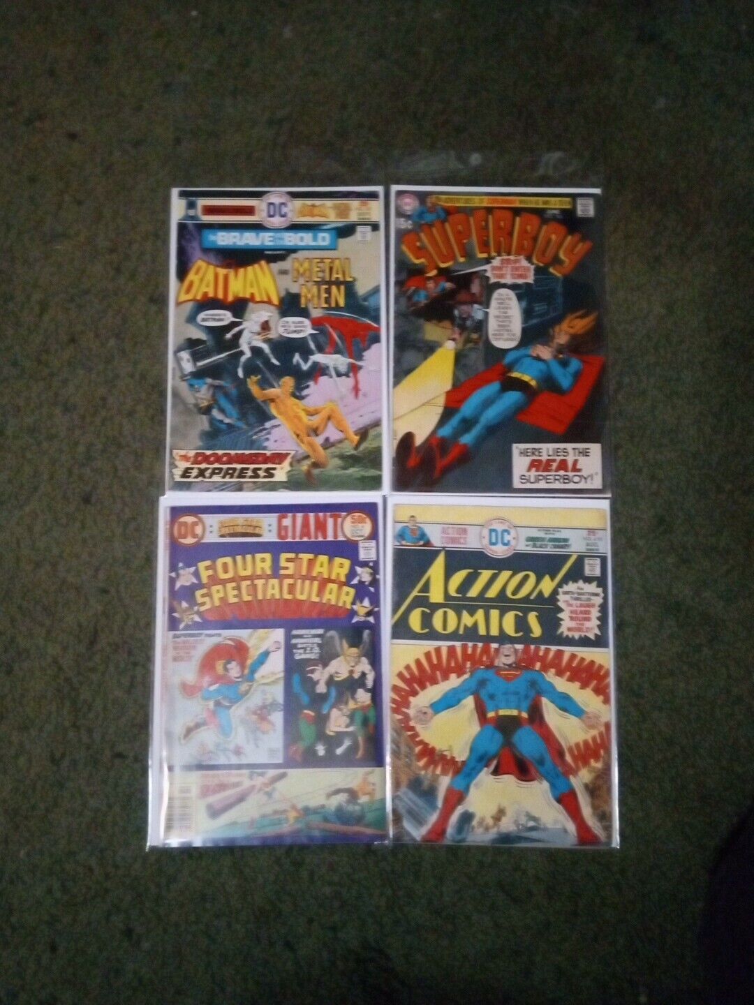DC Comics Silver To Copper Age Lot Of 4 Random FN Great Issues Very Rare And Htf