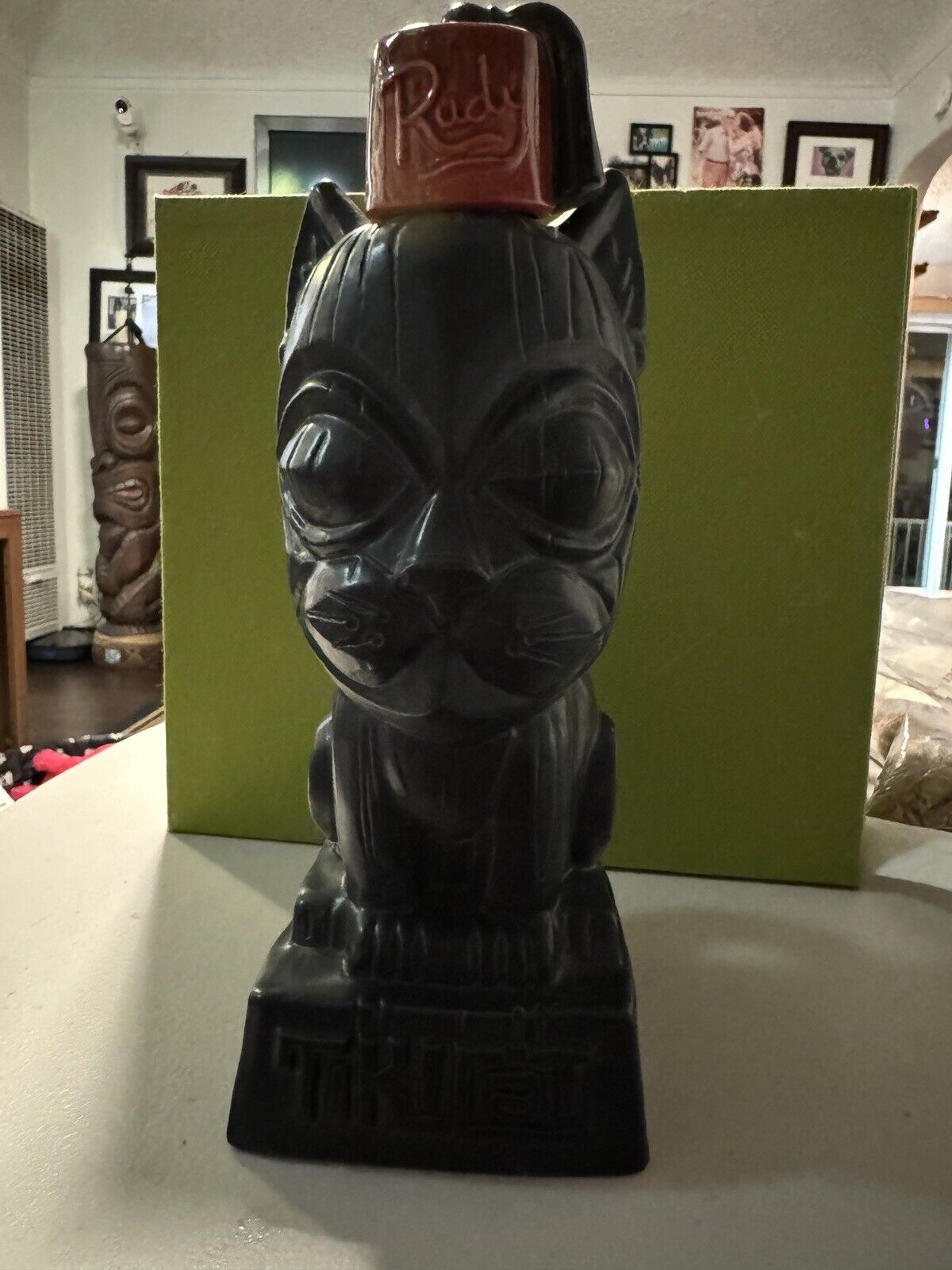 New Tiki Cat With Fez Decanter – TikiCat – Limited Edition