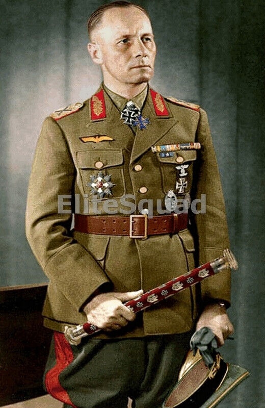 WW2 Picture Photo Erwin Rommel the famous German field Marshall of WWII 778