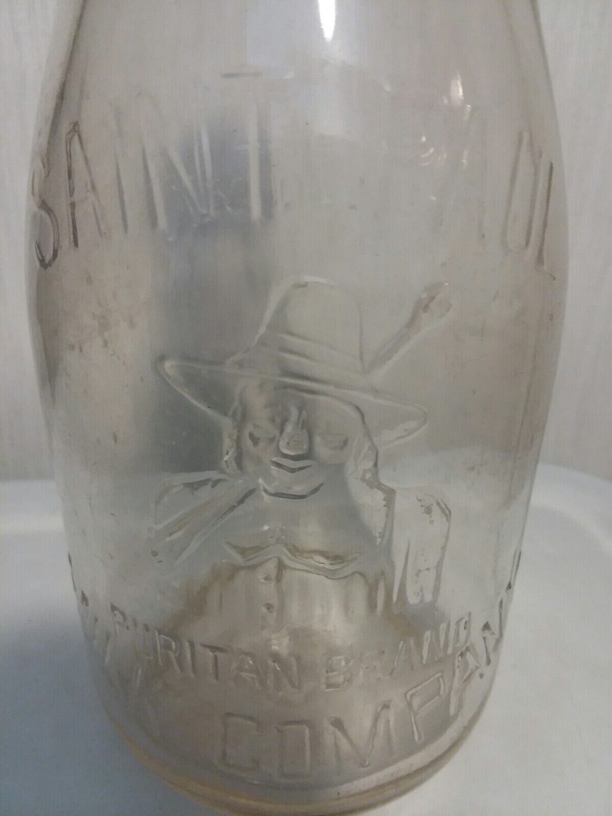 Rare Puritan Brand Saint Paul Milk Company 1 quart bottle