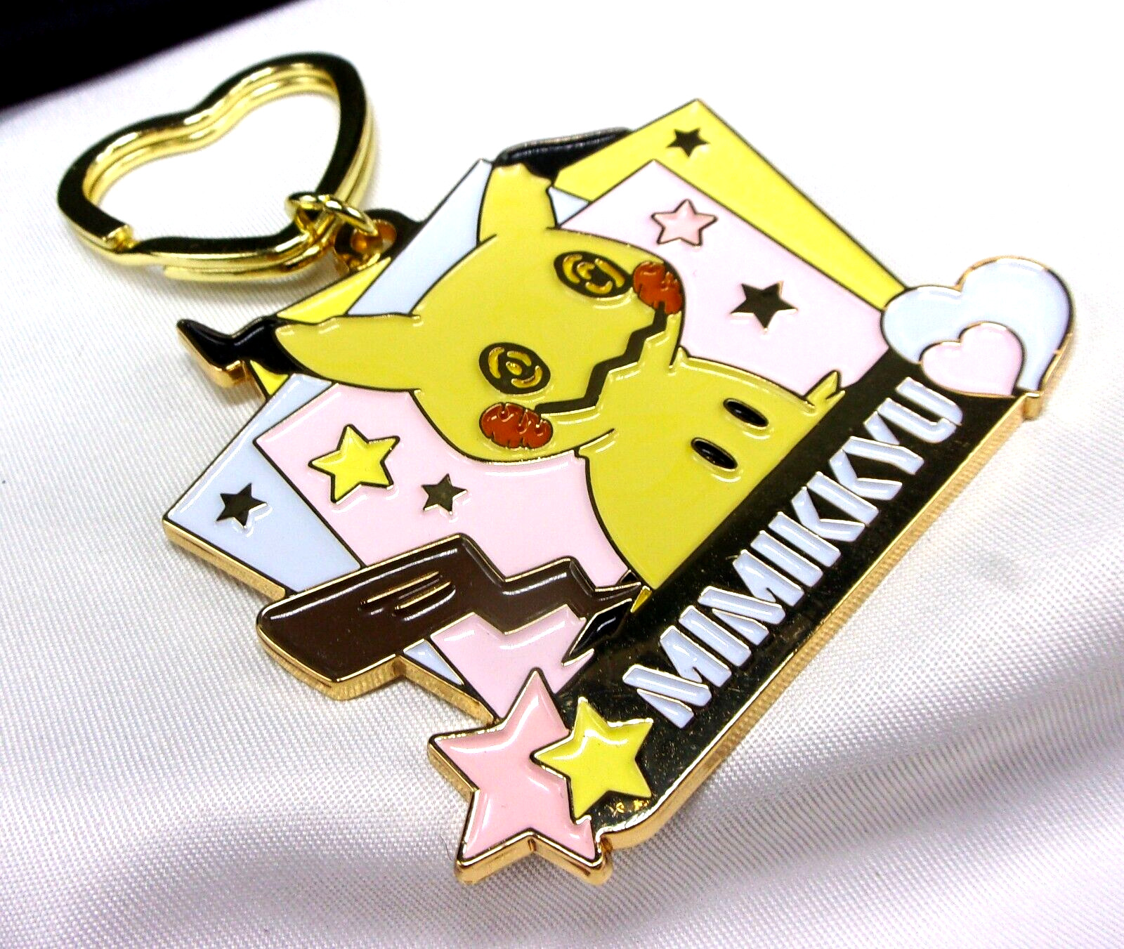 Mimikyu / Mimikkyu - Ichiban kuji Bandai Spirits Pokemon Mascot Metal Keychain