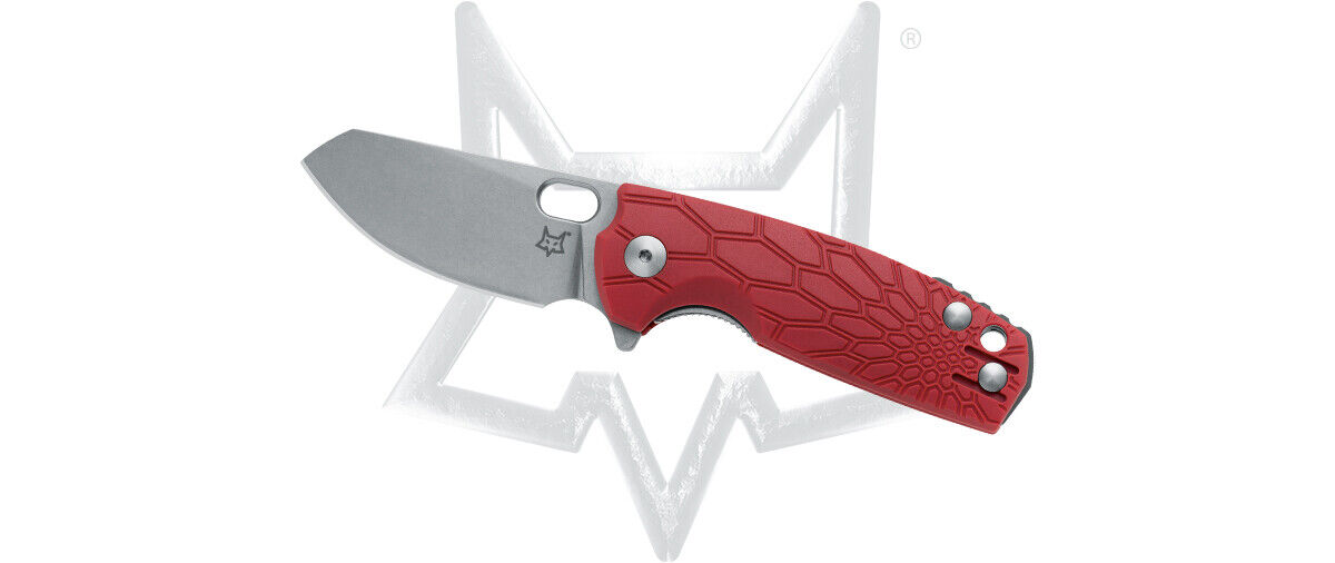 Fox Knives Baby Core Liner Lock FX-608 R N690Co Stainless Steel Red FRN