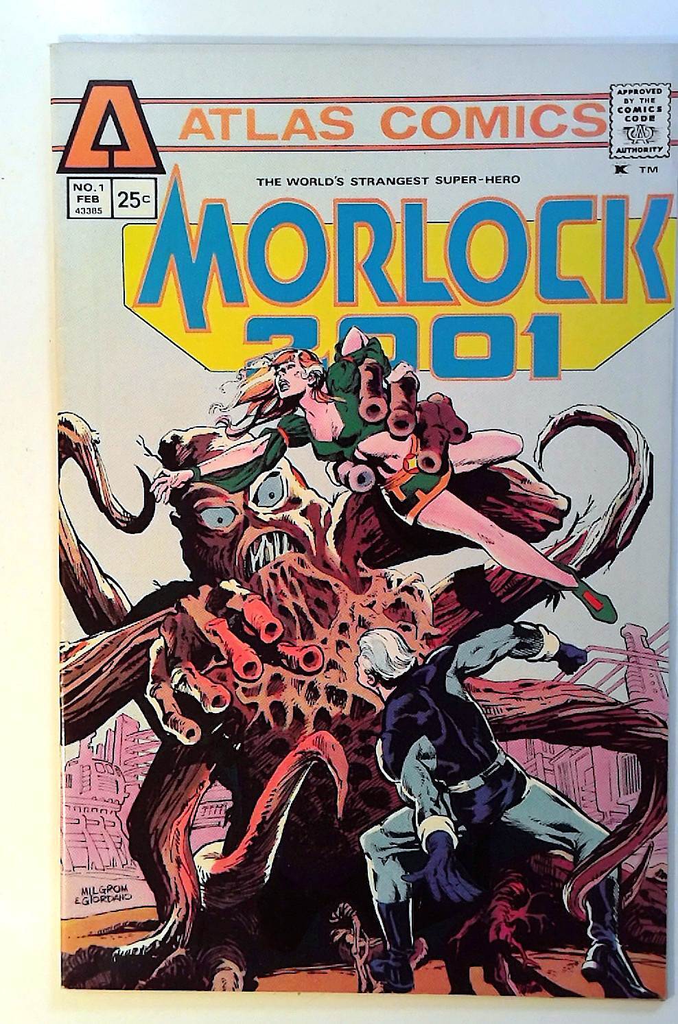 Morlock 2001 #1 Atlas Comics (1975) VF- 1st Print Comic Book