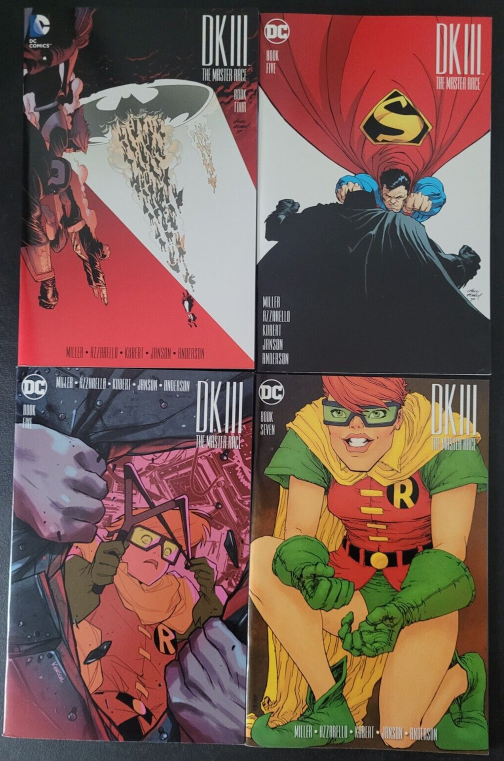 BATMAN THE DARK KNIGHT SET OF 7 ISSUES DC COMICS FRANK MILLER GOLDEN CHILD+