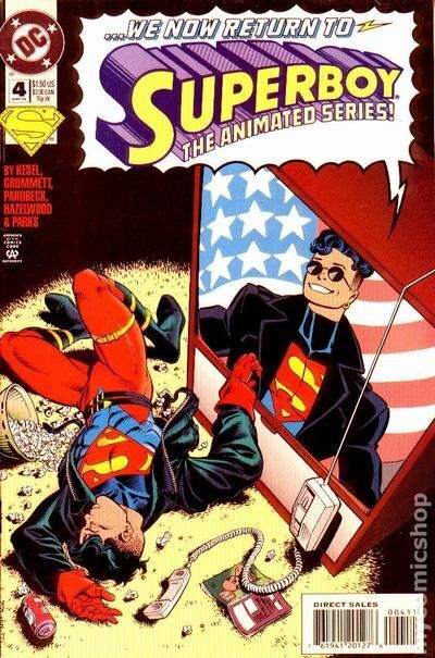 Superboy #4 FN 1994 Stock Image