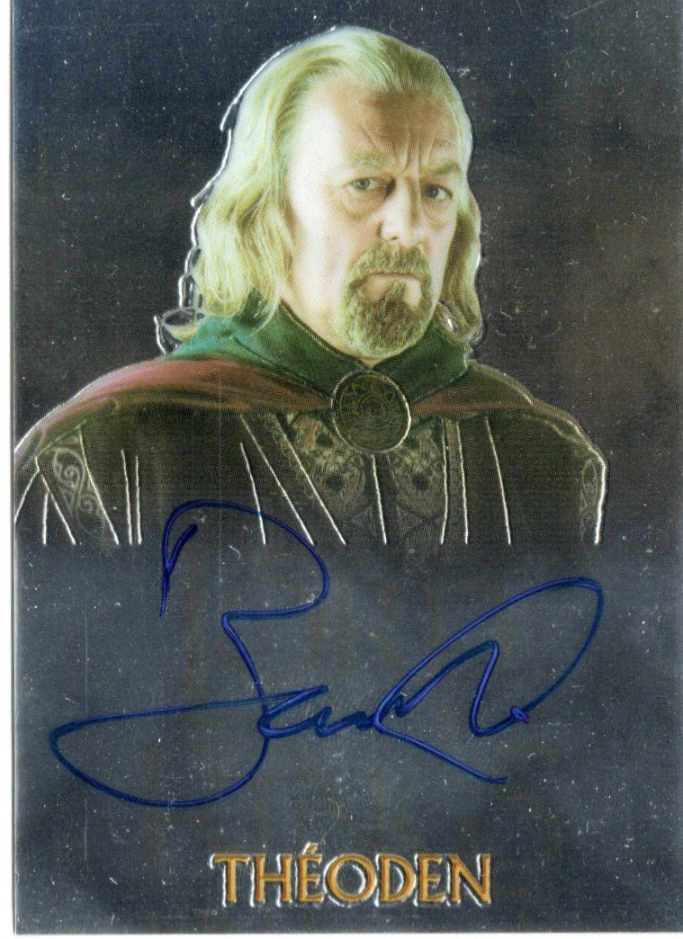 Lord of the Rings Trilogy Chrome Topps 2004 Auto Autograph Card Selection