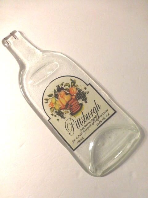 The Wine Bottle Cheeseboard, Pittsburgh, With Fruit Basket, Handcrafted,USA,New