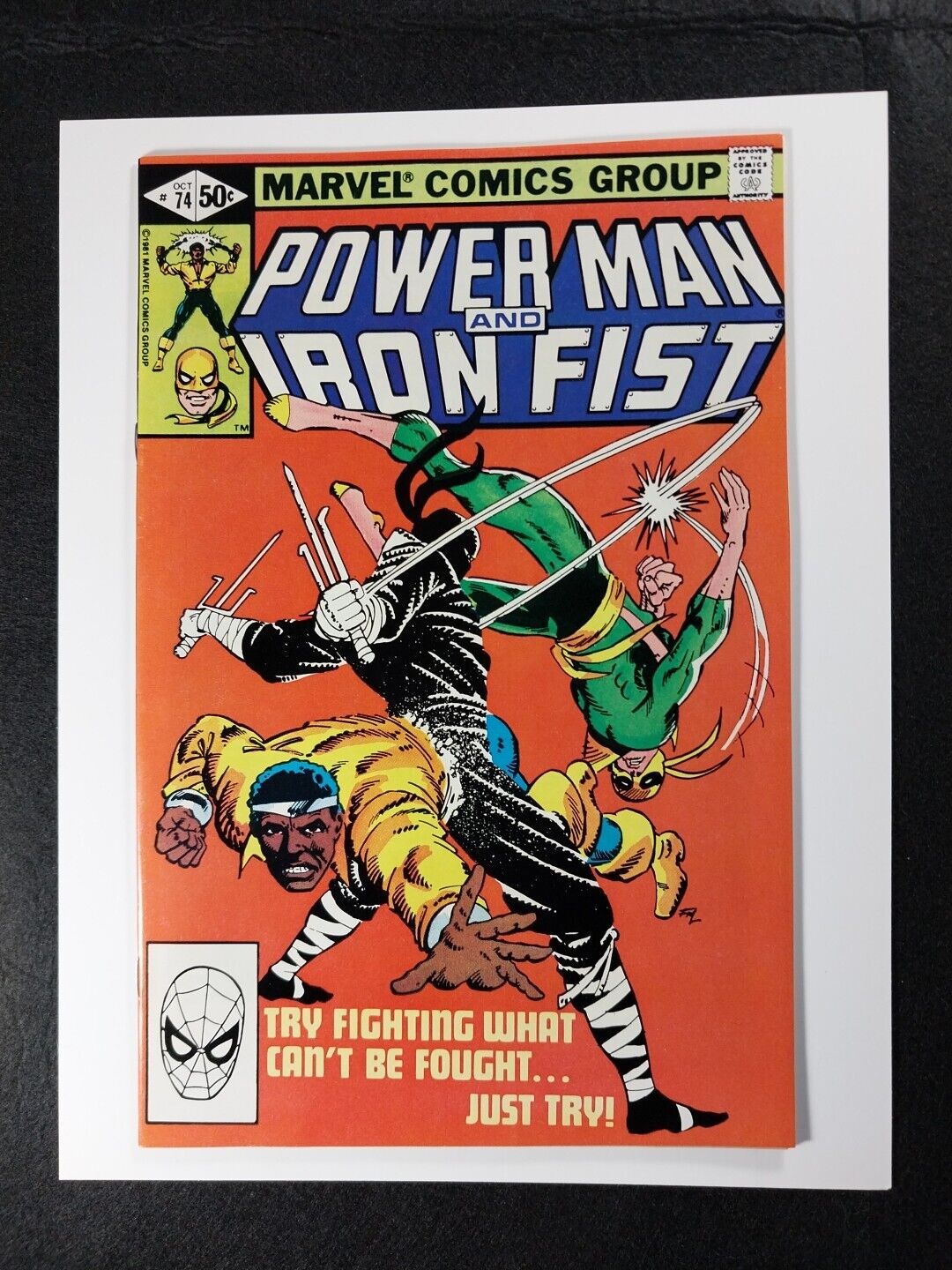 Power Man And Iron Fist #74 NM (Direct Edition) Frank Miller Cover 1981