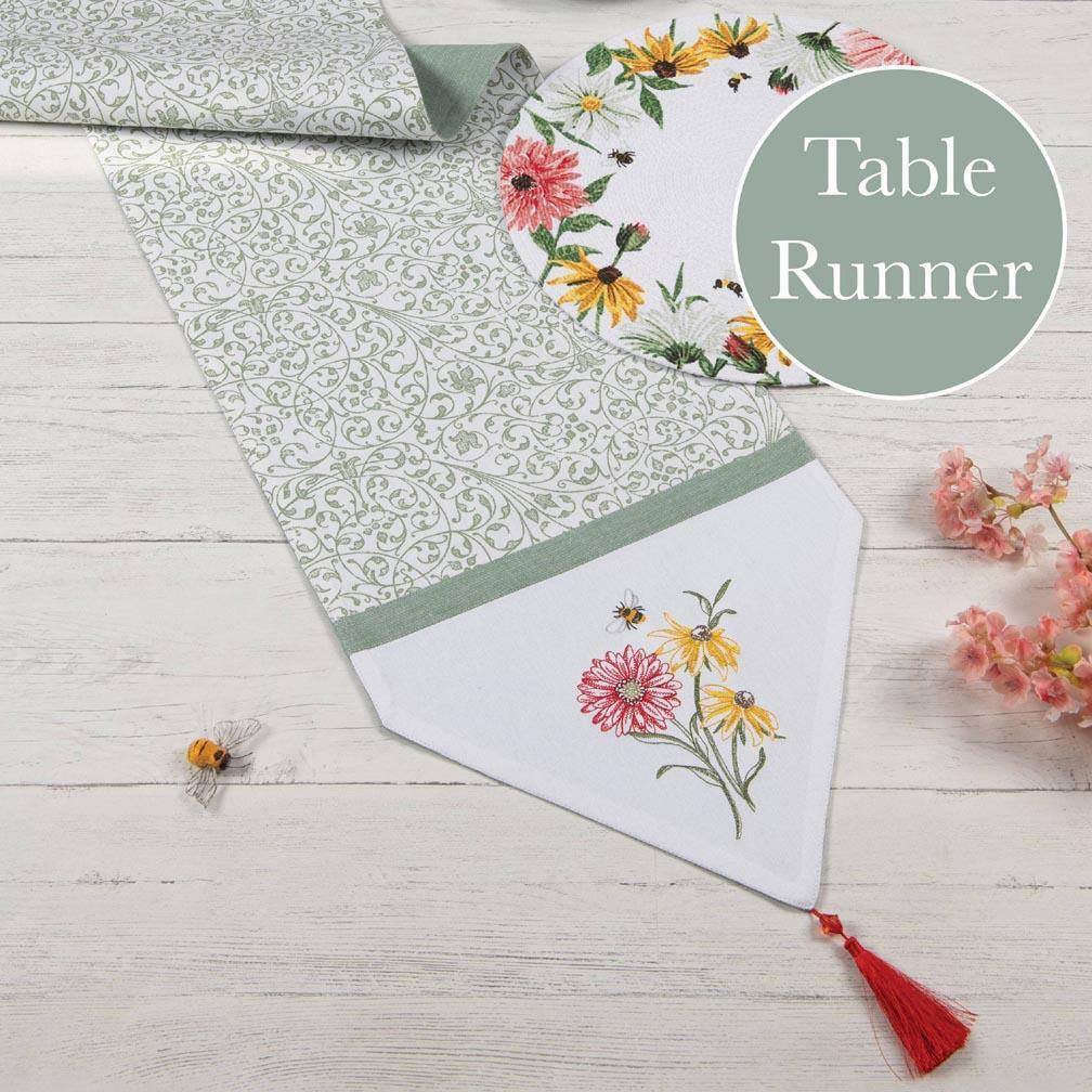 Kay Dee Designs Table Runner - Floral Buzz