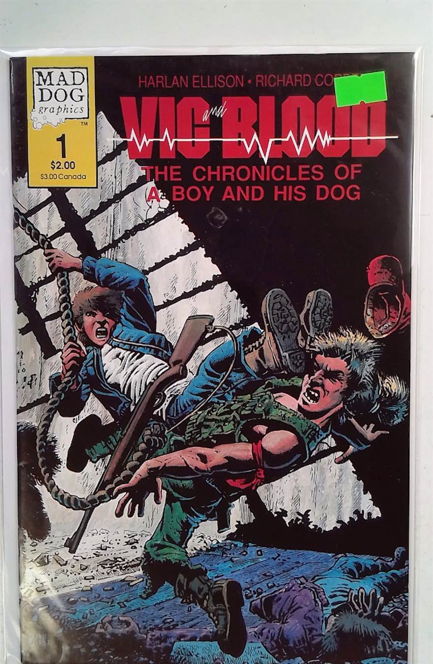 Vic and Blood #1 Mad Dog Graphics (1987) VF/NM 1st Print Comic Book