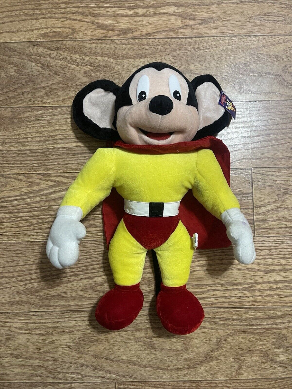 NEW NWT 2002 Mighty Mouse Large Plush