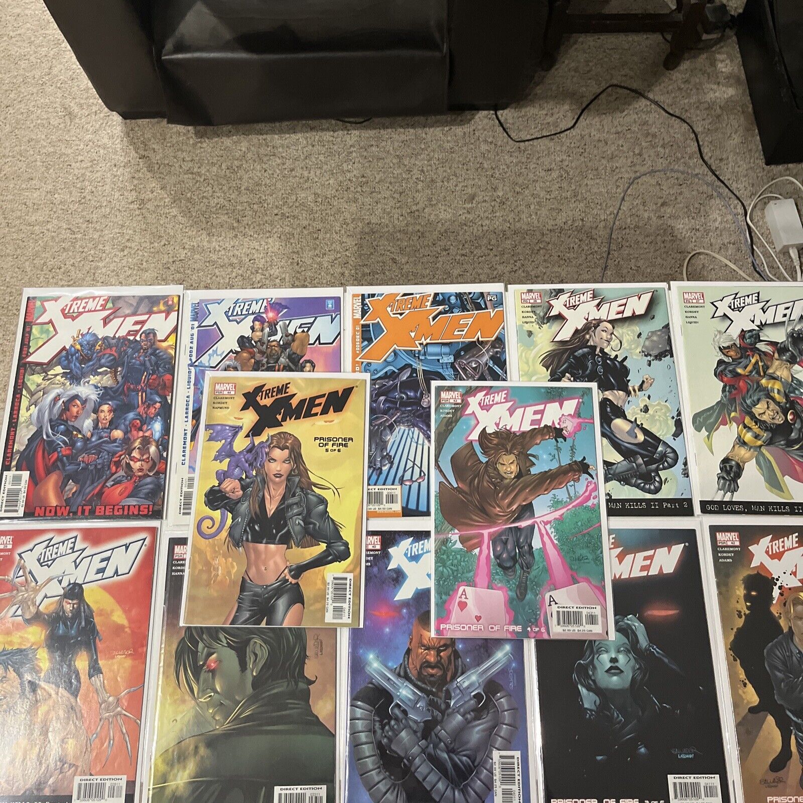 Lot Of 12 Mixed X-Treme X-Men #1 (2001) 1,2,6,26-28,33,40-44 All NM