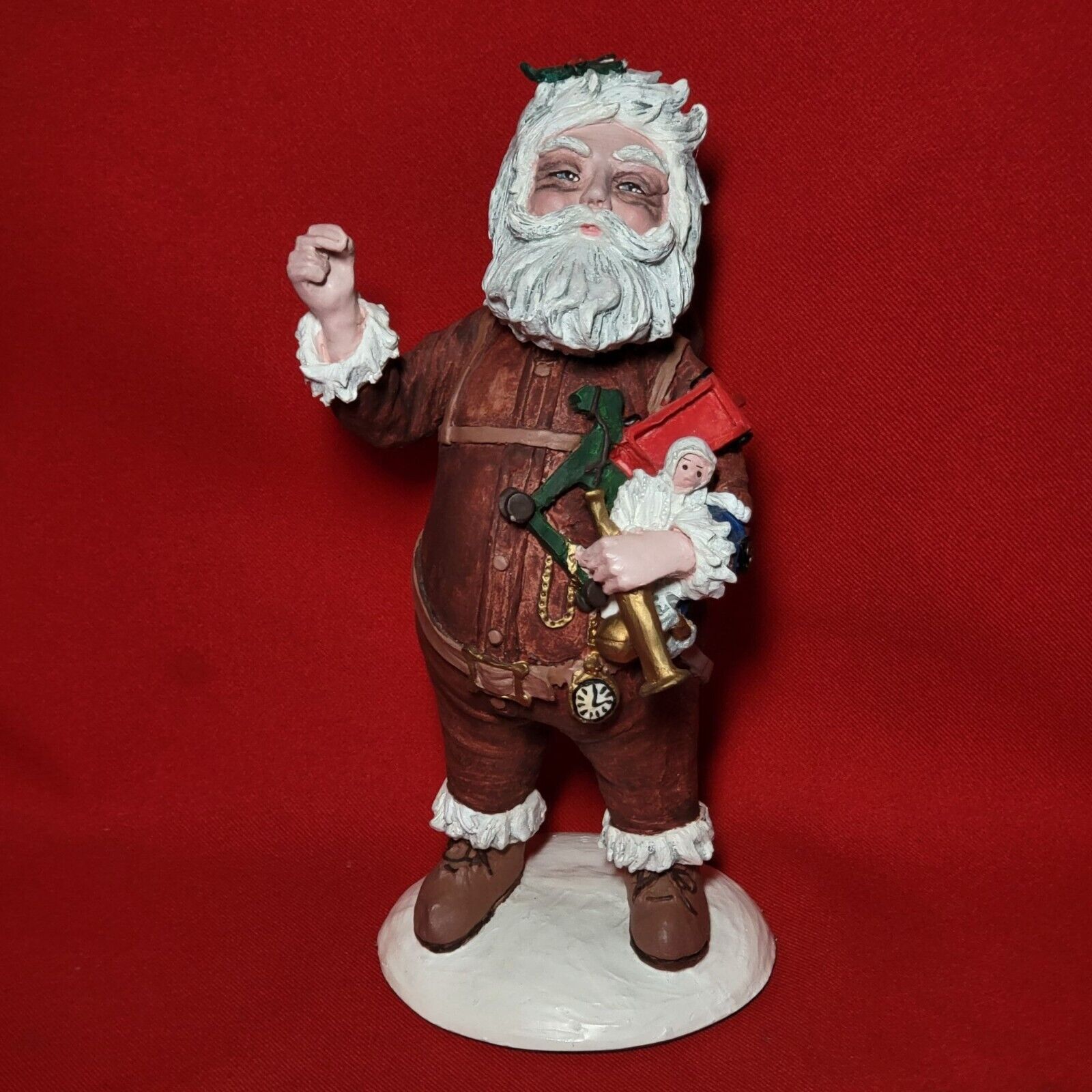 Duncan Royale Collectors Edition Nast Santa Claus Figurine 1983