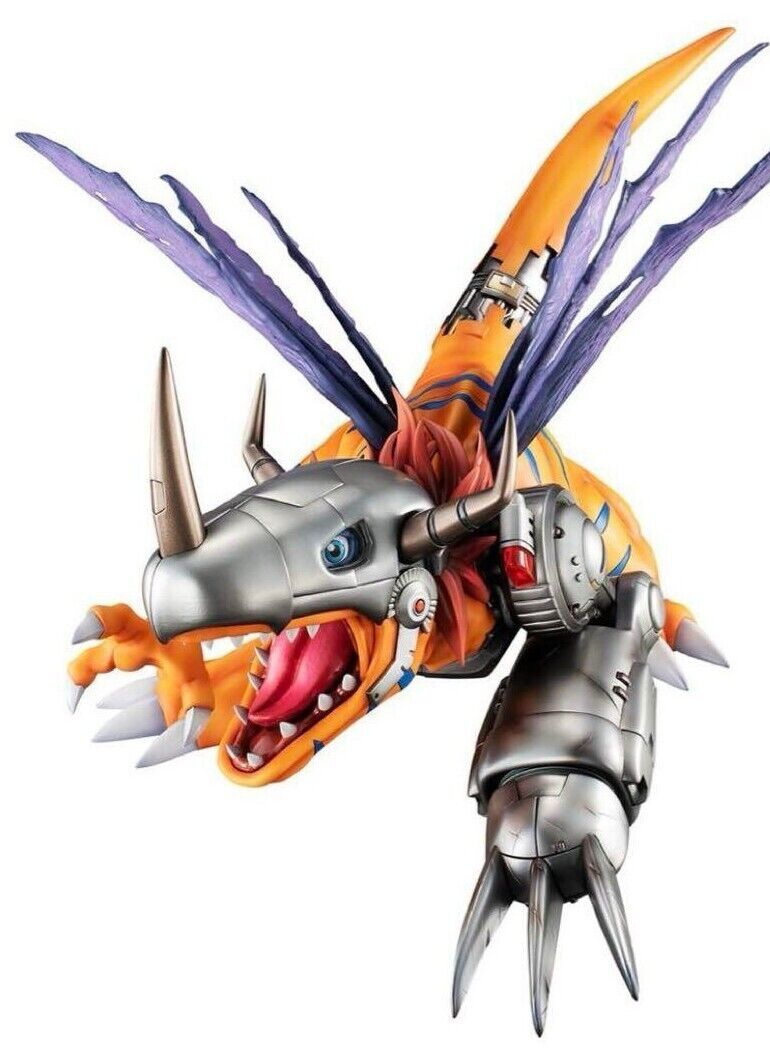 Digimon ADV Metal GREYMON PVC Statue Figure Megahouse Precious GEM Series Japan