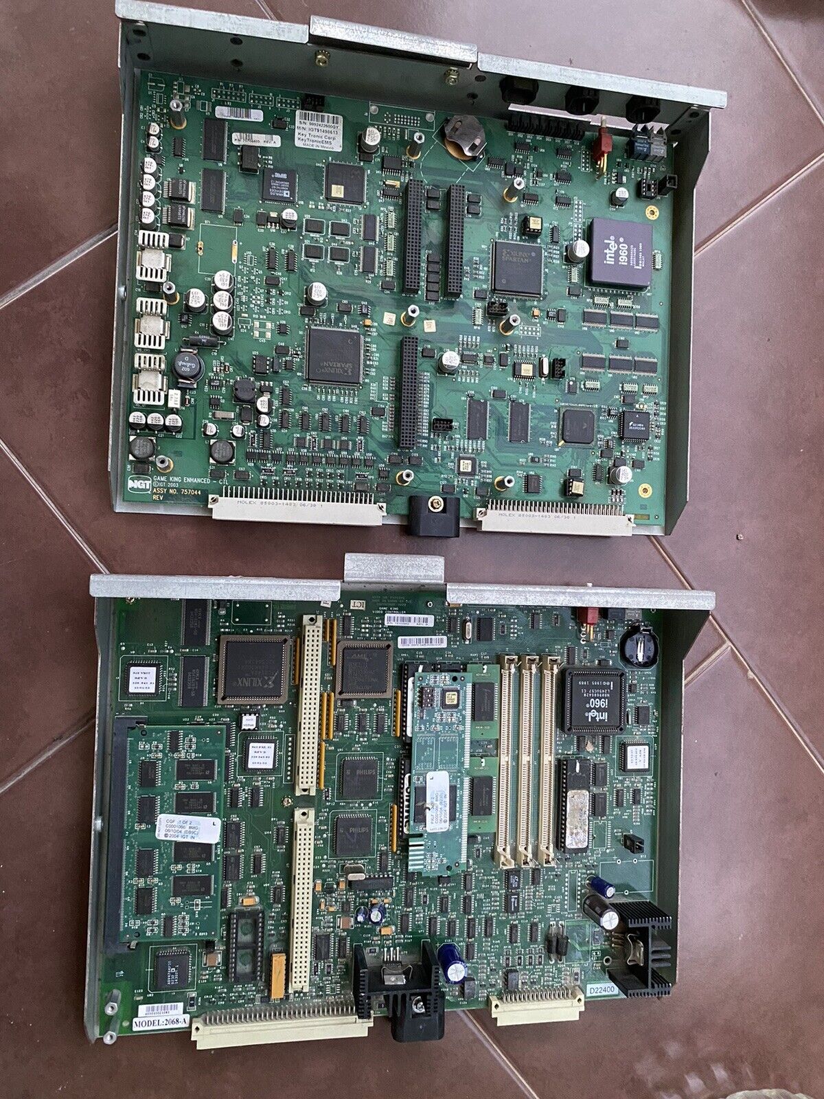 IGT Two Boards 044 & 3902 No Battery