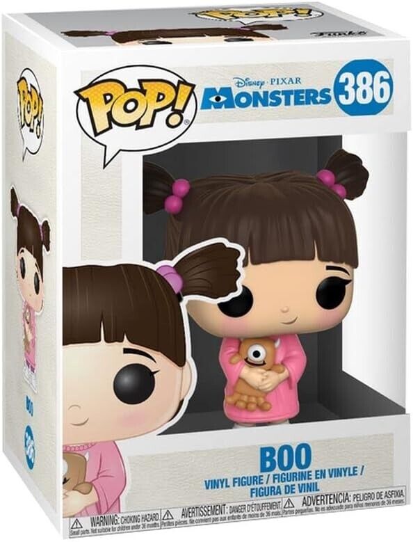 Funko POP Disney\'s Monsters Inc. Boo w/ Monster Doll Vinyl Figure Brand New