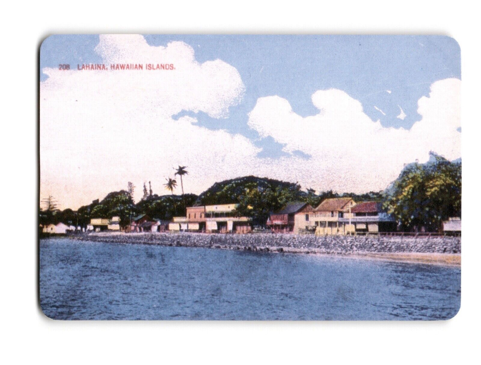 Lahaina, Maui Vintage Style 2002 Postcard