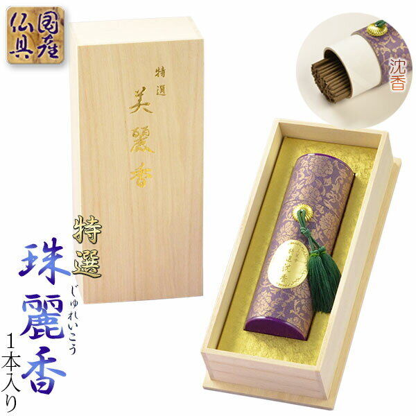 [Vintage Japan Item] Gift Incense Luxury Choice Zhulixiang Jureikou Agarwood Box