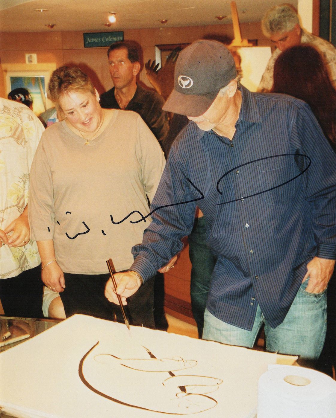 Robert Wyland signed autographed 8x10 photo RARE AMCo COA 1530
