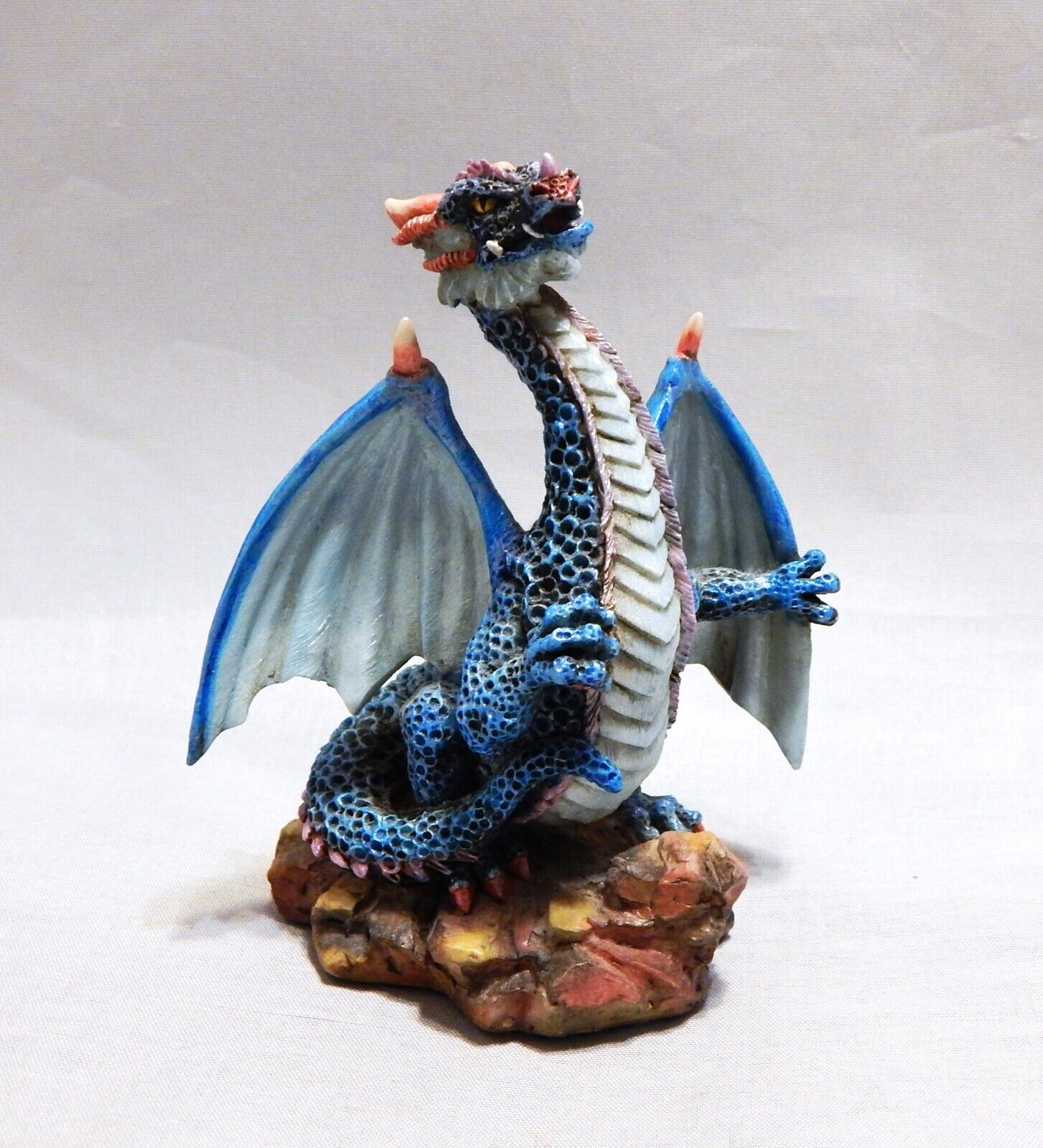Summit Collection Blue Dragon Figurine