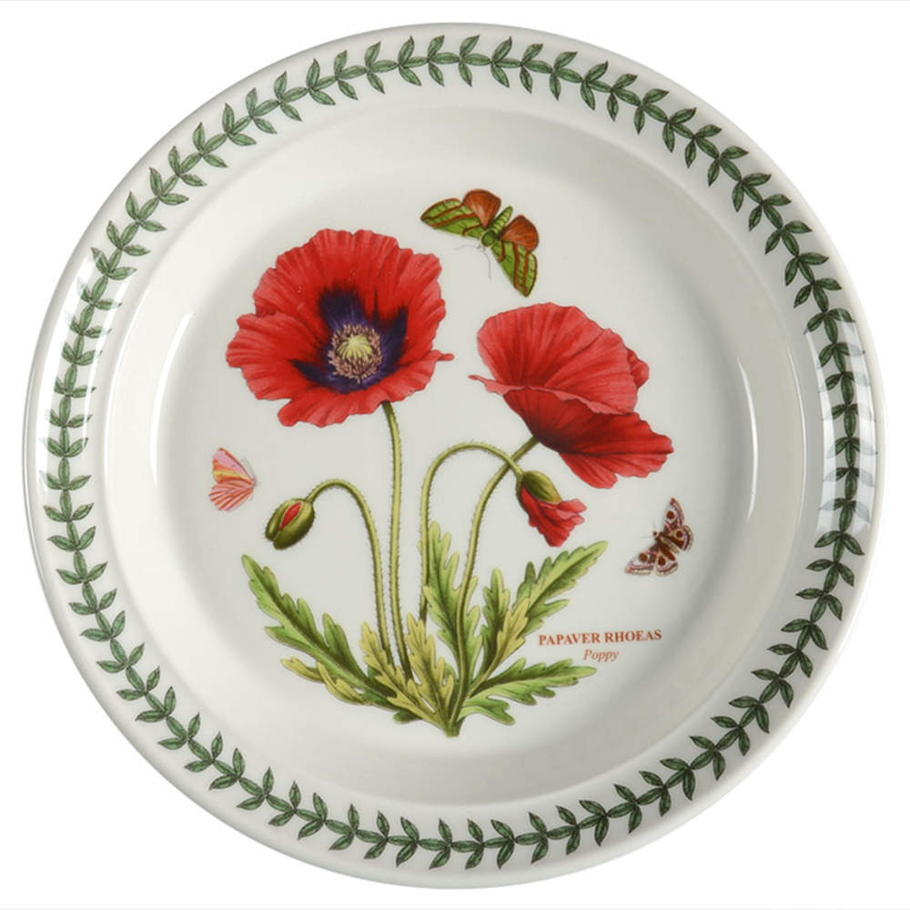 Portmeirion Botanic Garden Poppy Salad Plate