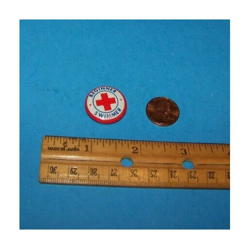 American Red Cross Beginner Swimmer pin - vintage - used