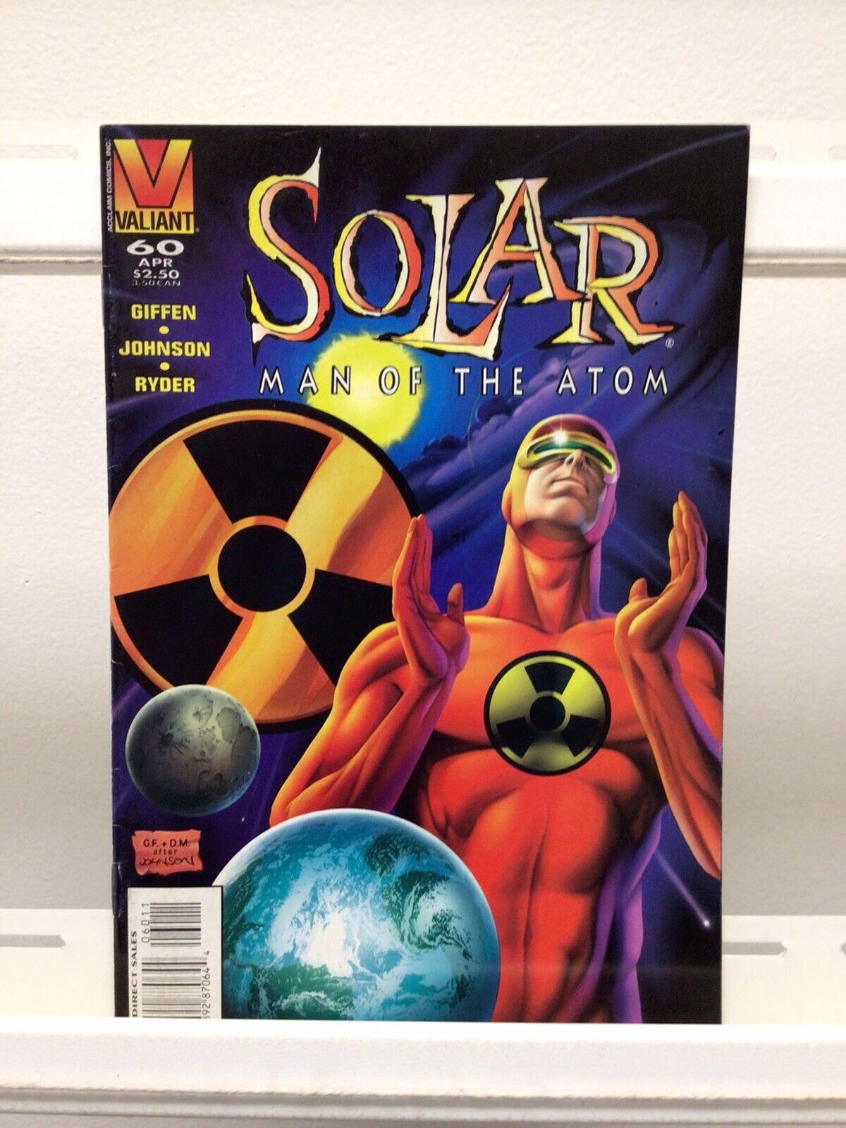 Valient Comics Solar Man Of The Atom #60 1996