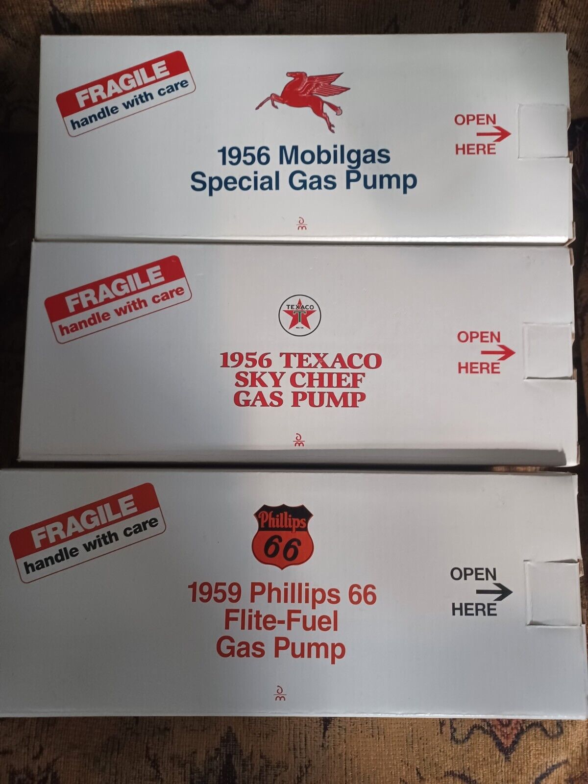 Danbury Mint Gas Pumps 3 