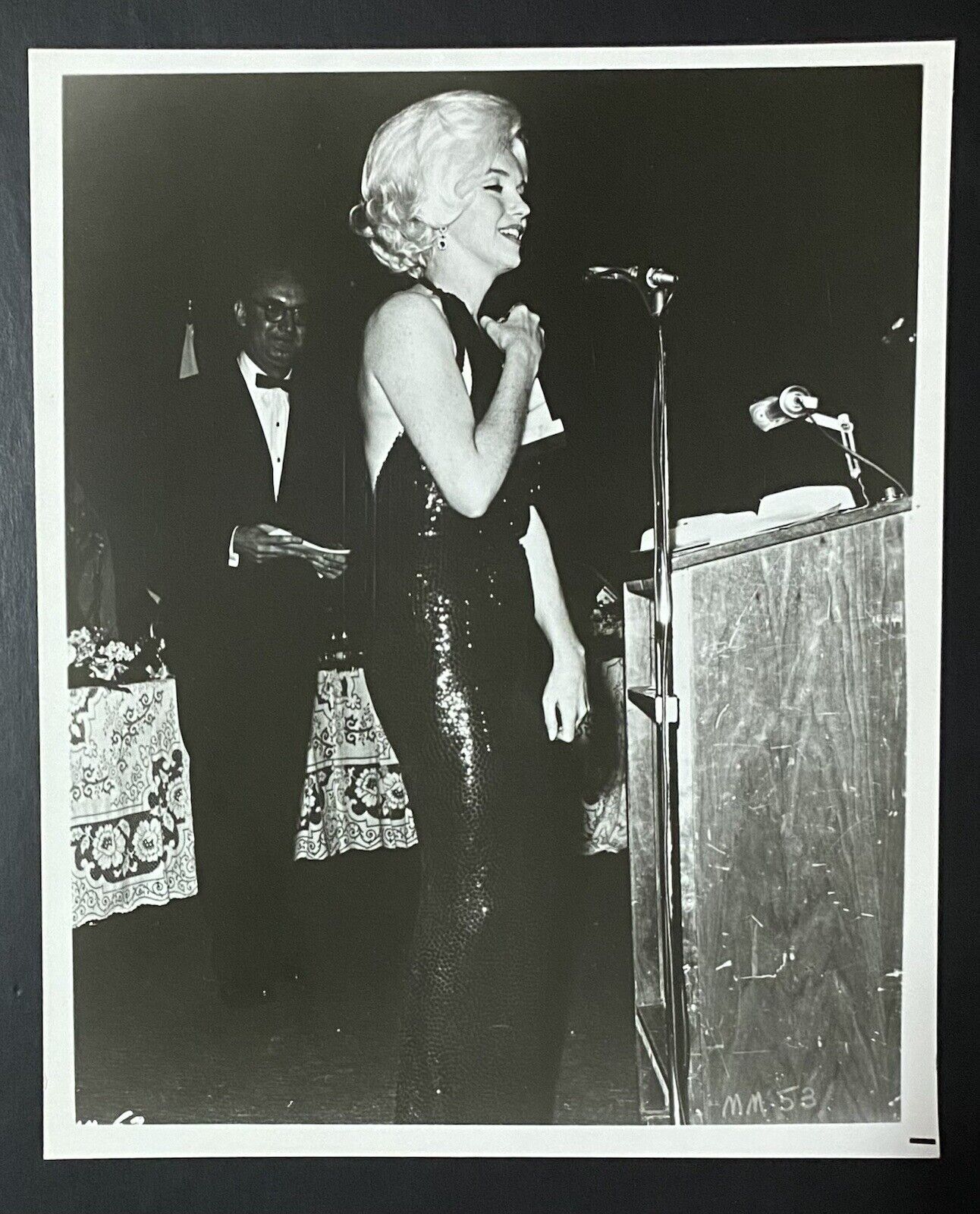 1962 Marilyn Monroe Original Photo Golden Globes Awards Candid
