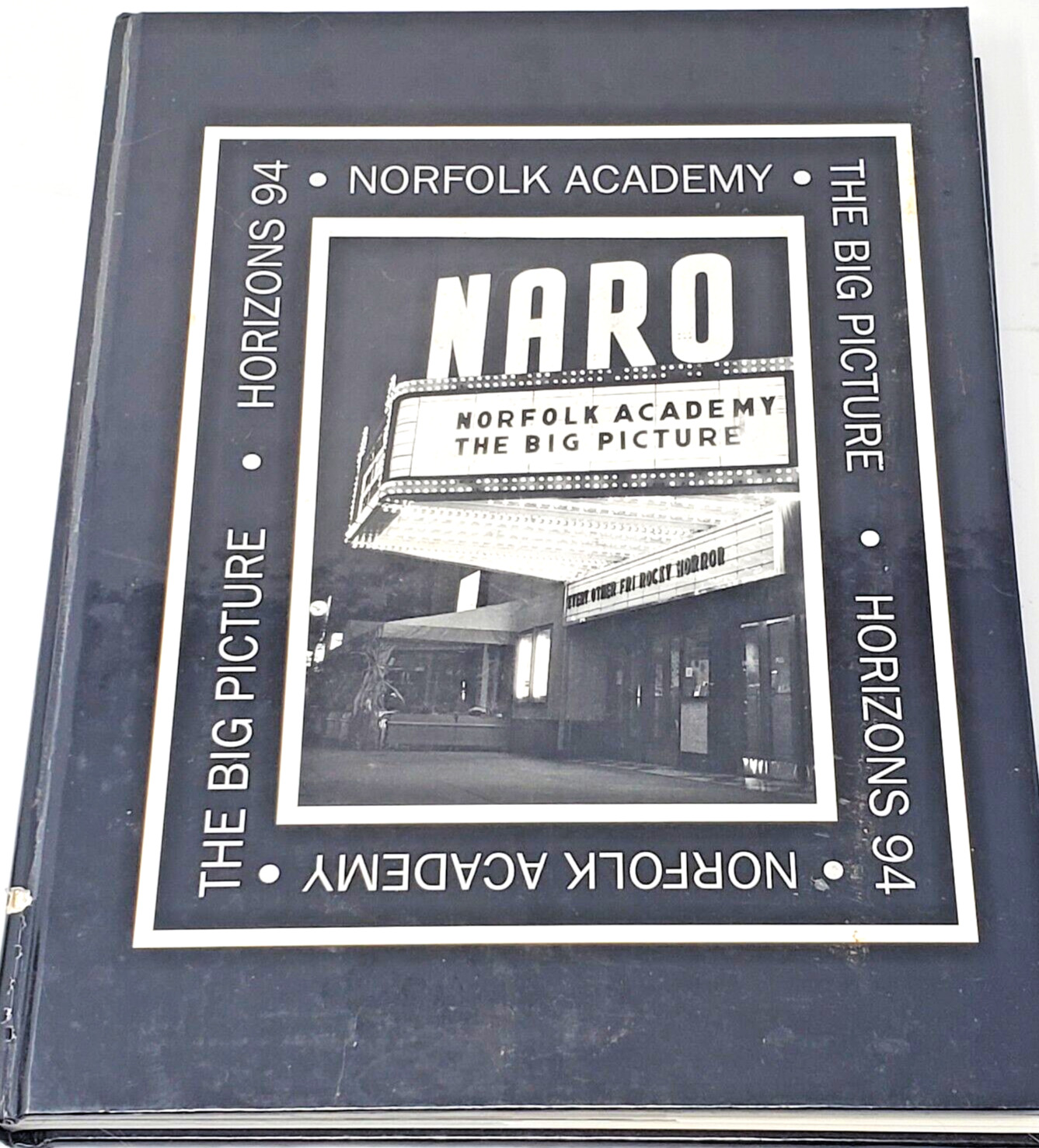 1994 Norfolk Academy School Yearbook Horizons NARO Cover Norfolk, VA READ