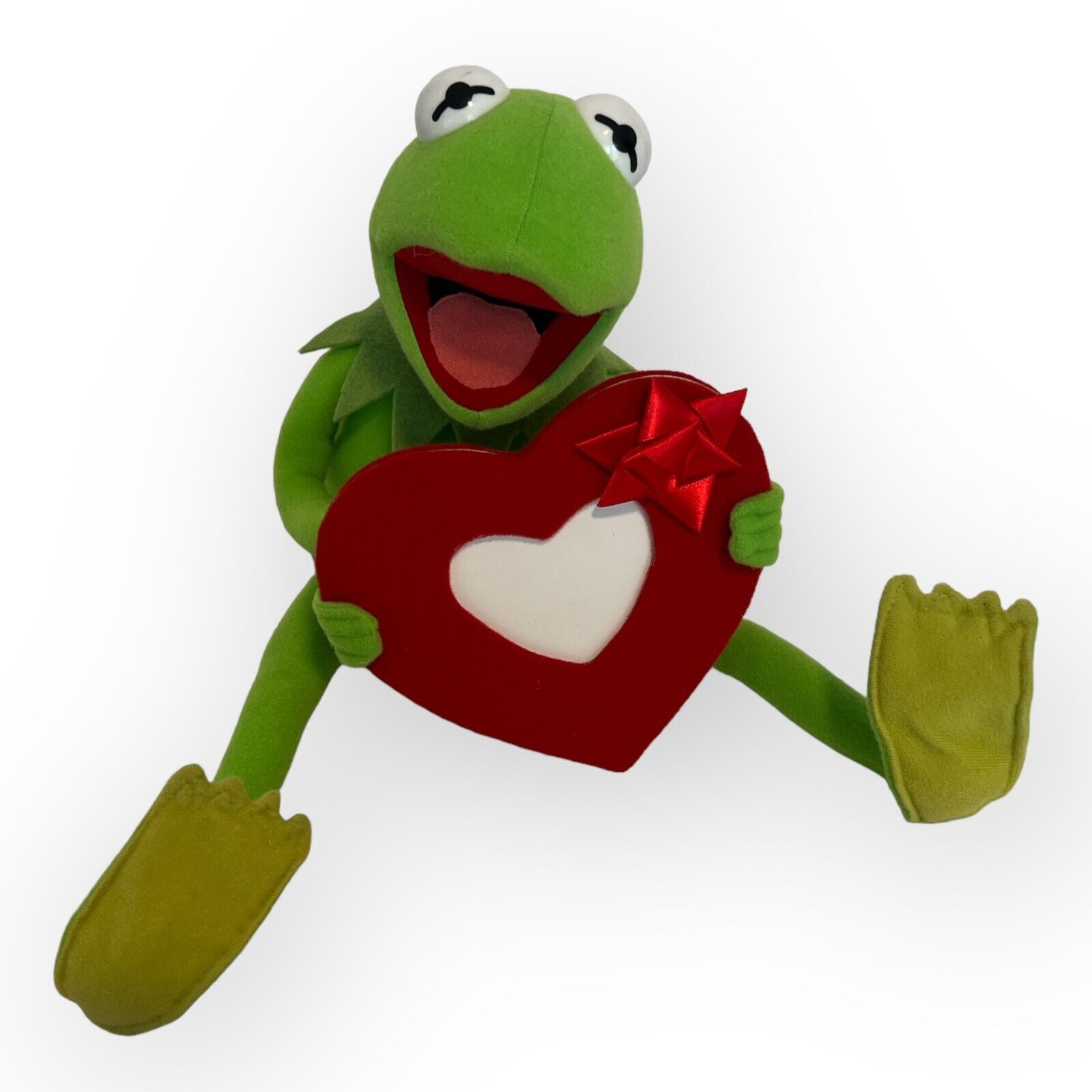 MUPPETS KERMIT THE FROG PLUSH VALENTINES DAY 19\