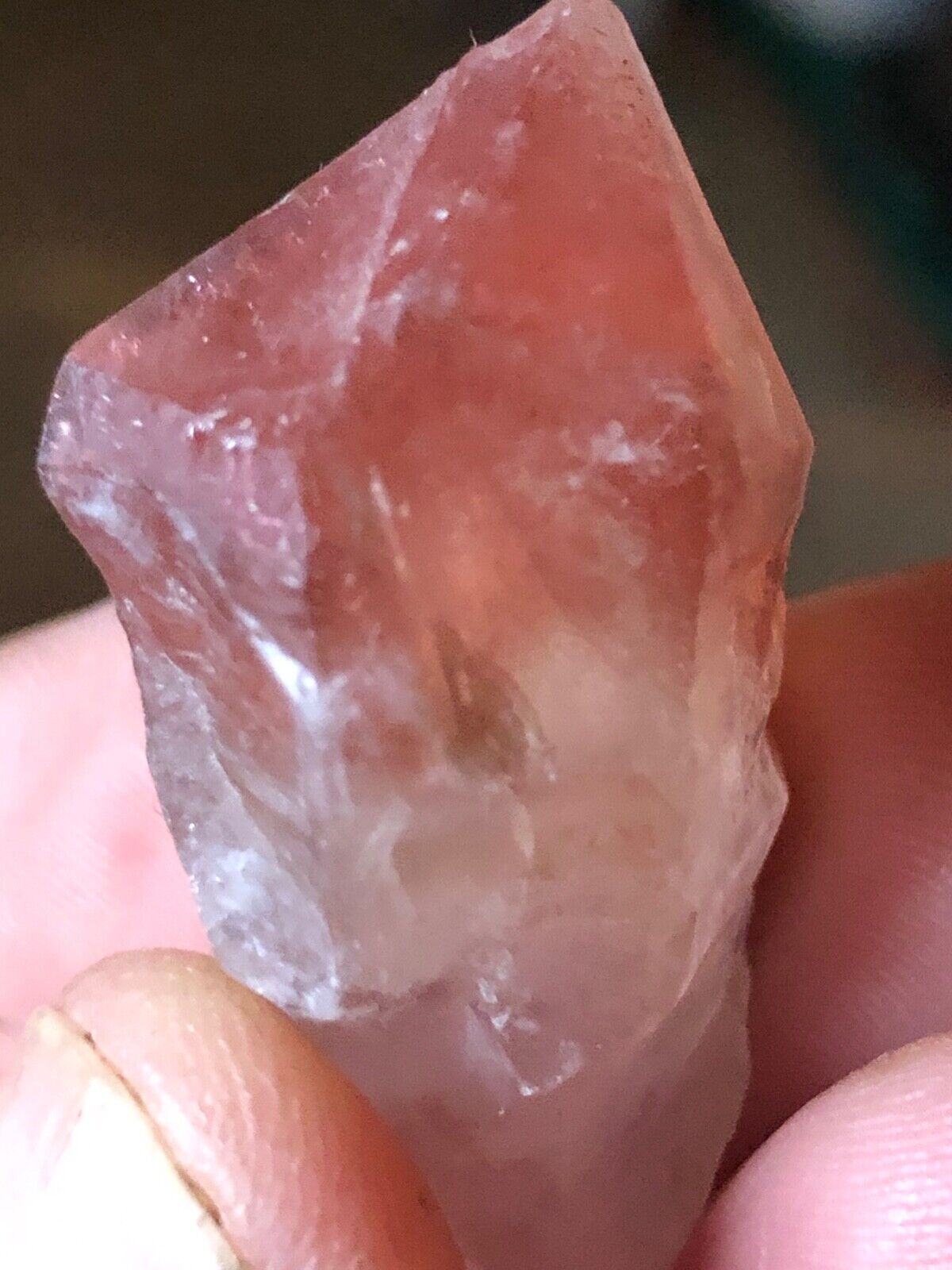 Strawberry Quartz from Kasakhstan 79.77 Carats Natural Crystal