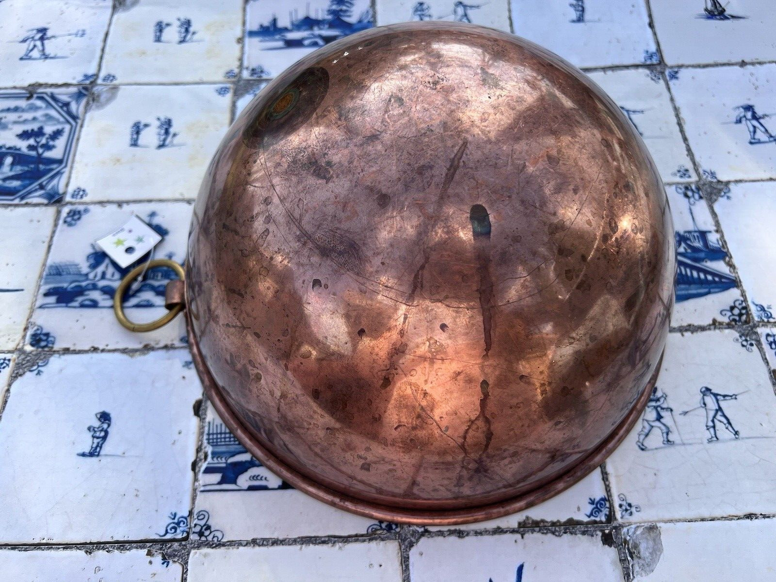 Copper Mixing Bowl France STL Engraving