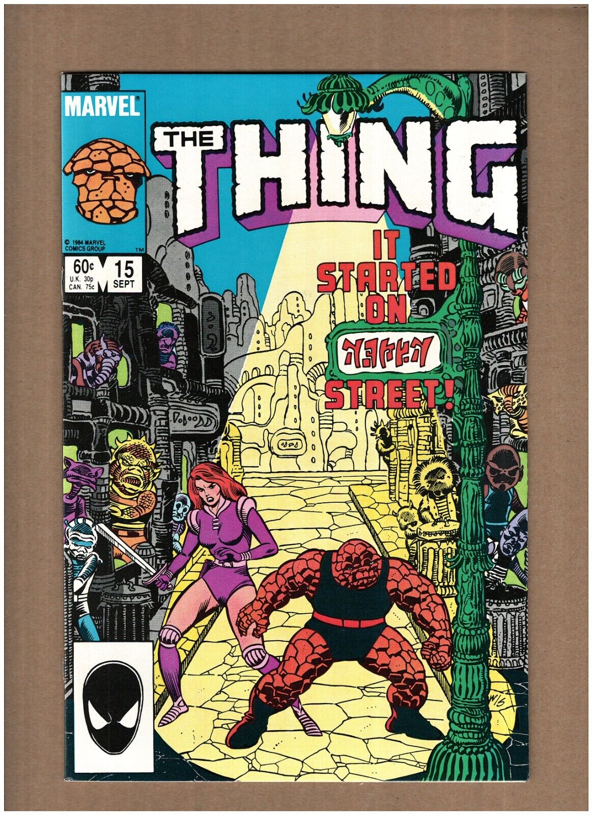 The Thing #15 Marvel Comics 1984 Tarianna VF+ 8.5