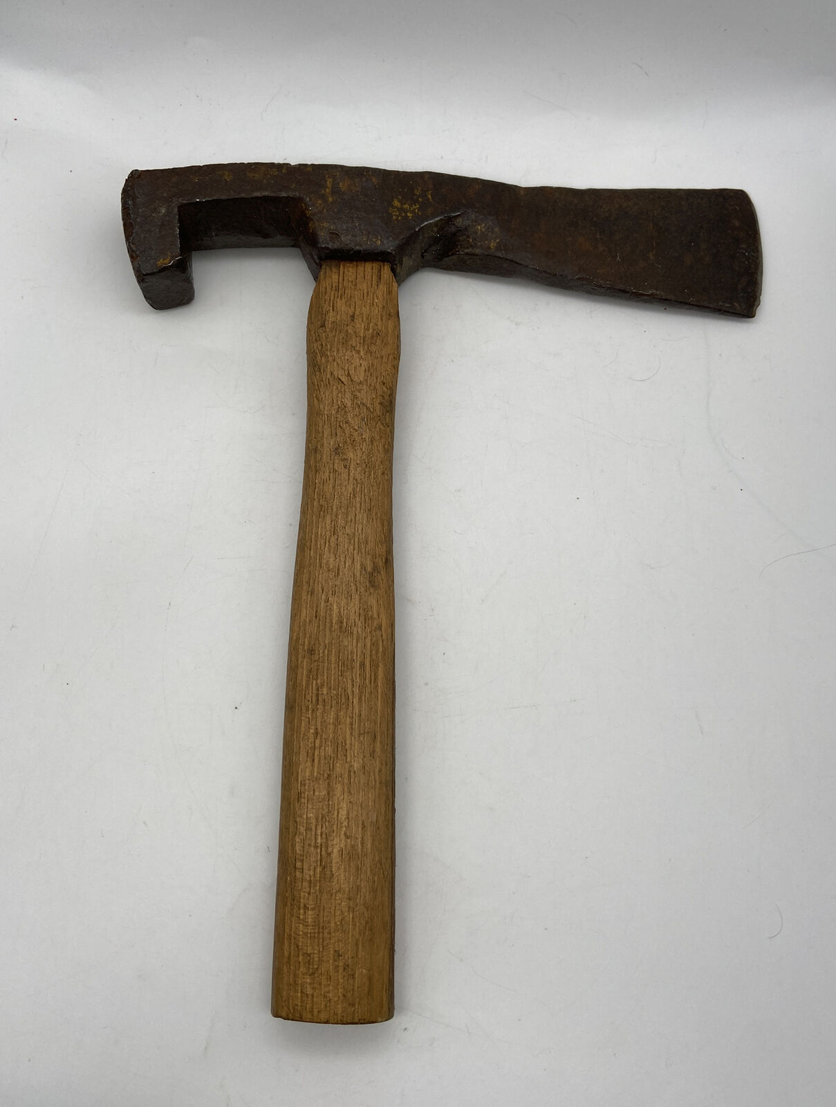 Antique 19th Century Carpenter\'s Roofing Hammer Axe Hatchet 11.5”