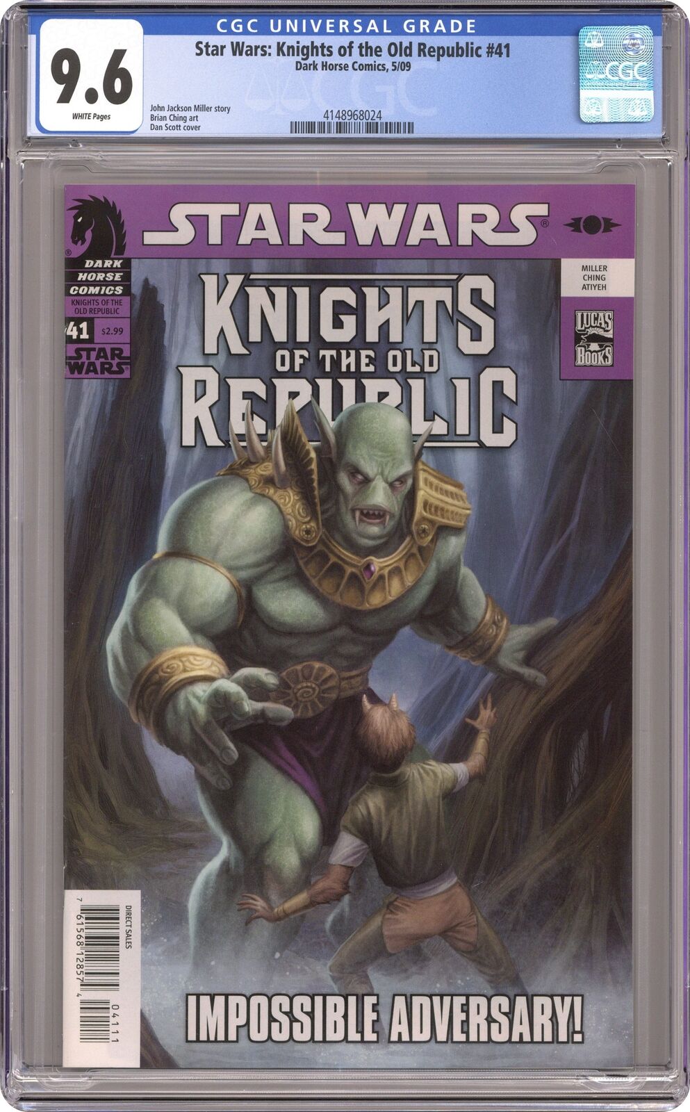 Star Wars Knights of the Old Republic #41 CGC 9.6 2009 4148968024