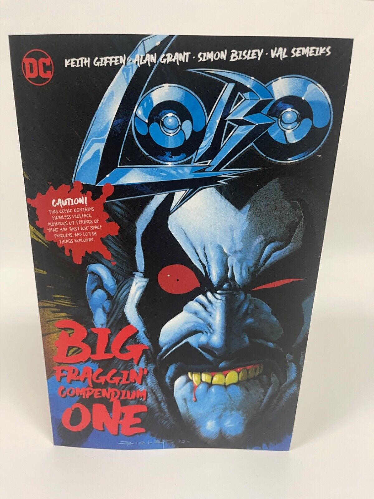 LOBO Big Fraggin’ Compendium Volume 1 DC Comics TPB Paperback