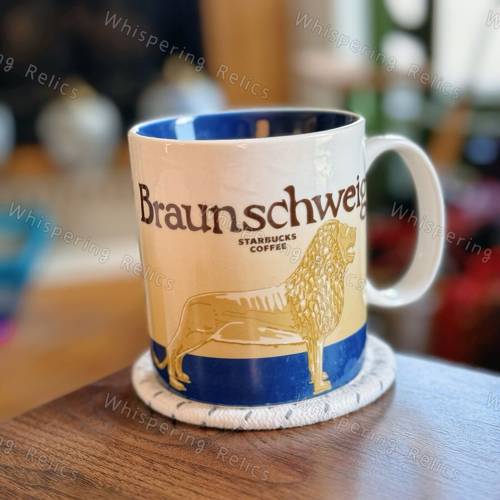 Braunschweig, Germany | Brunswick Lion | Starbucks Icons 16 oz Coffee Cup Mug