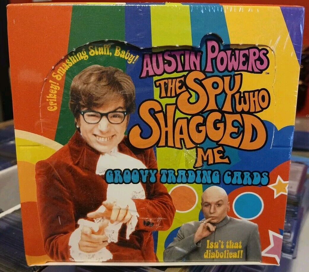 Austin Powers The Spy Who Shagged Me Trading Cards Sealed Box 36 Packs 1999 NM 