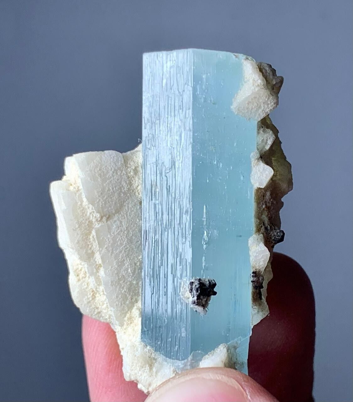 125 Carat Aquamarine Crystal Specimen From Skardu pakistan