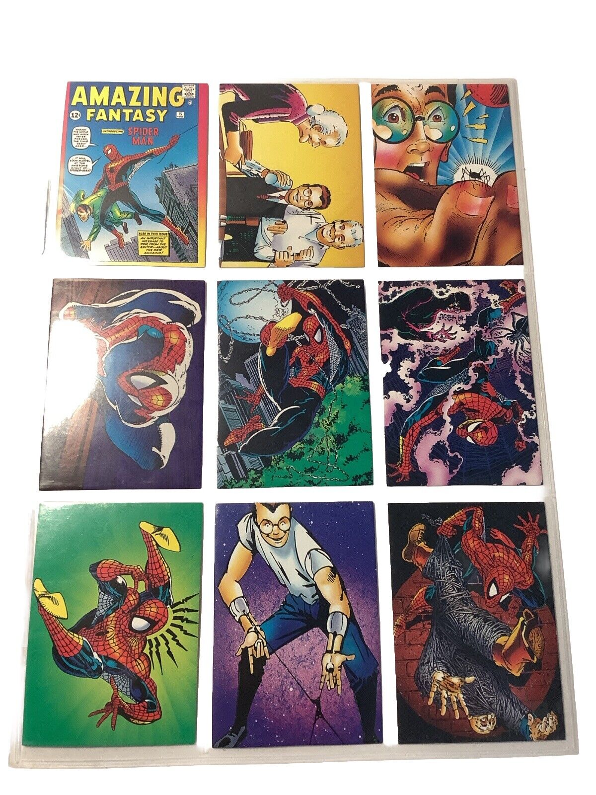 Spiderman Trading Card Set 1992 Comic Images 83/90 Cards