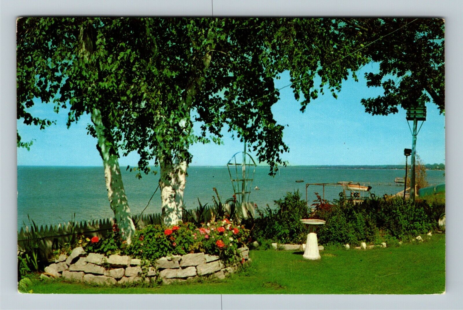 Eastport MI-Michigan, Torch Lake, Scenic Nature View, Vintage Postcard