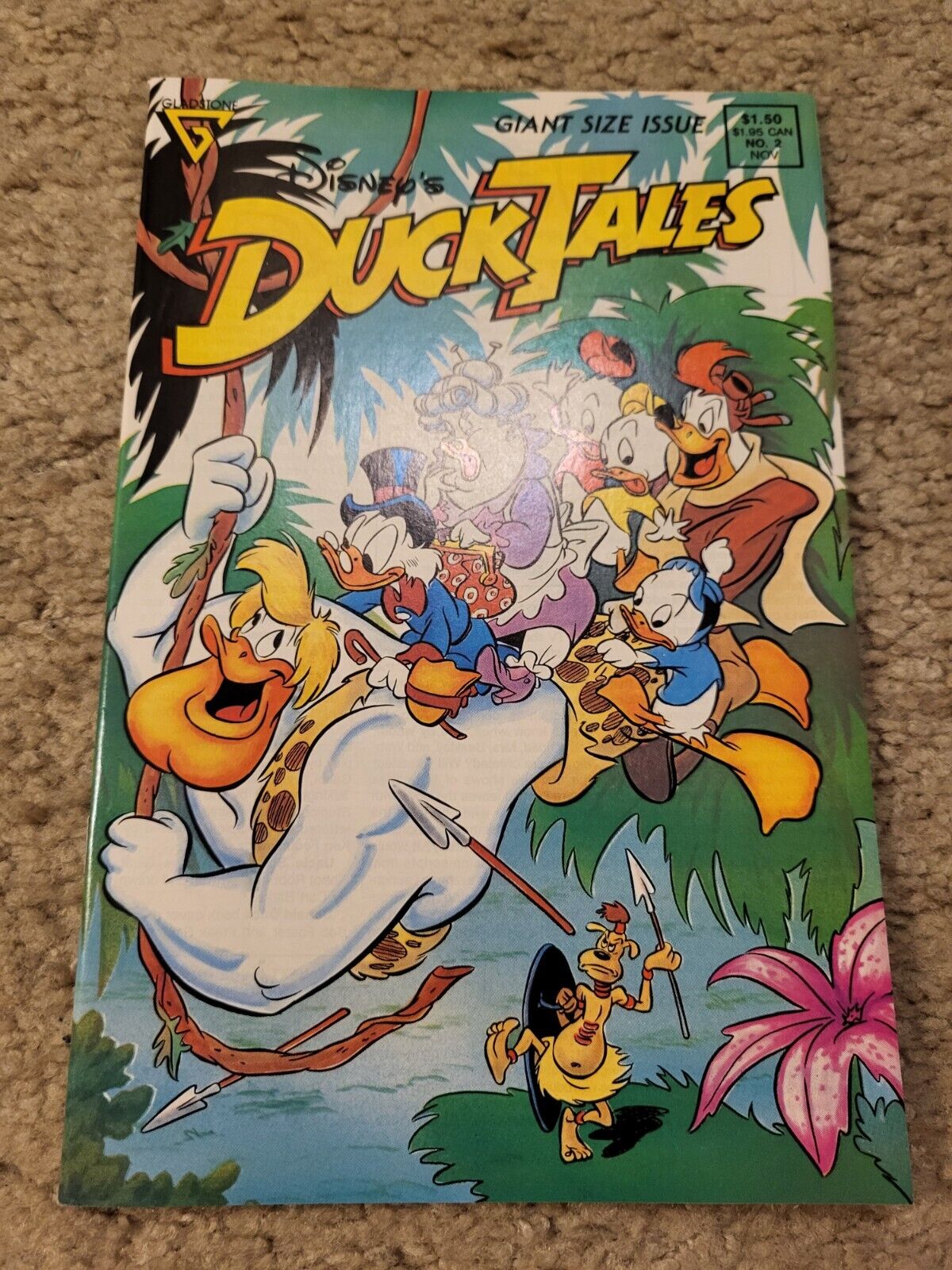 Disney\'s DuckTales 2 Gladstone Comics lot Duck Tales 1988 HIGH GRADE