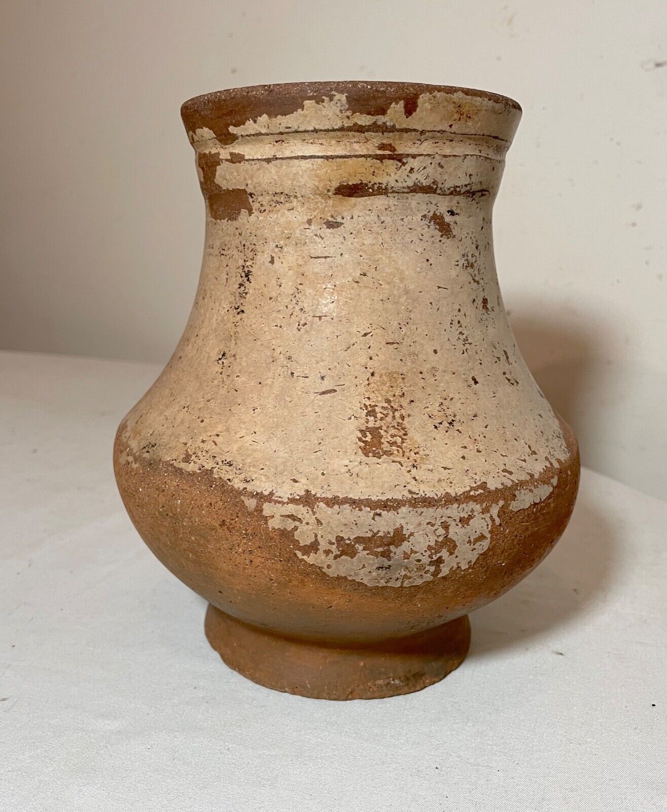 antique Peru pre columbian 30-100 A.D. vessel pottery vase sculpture terracotta'