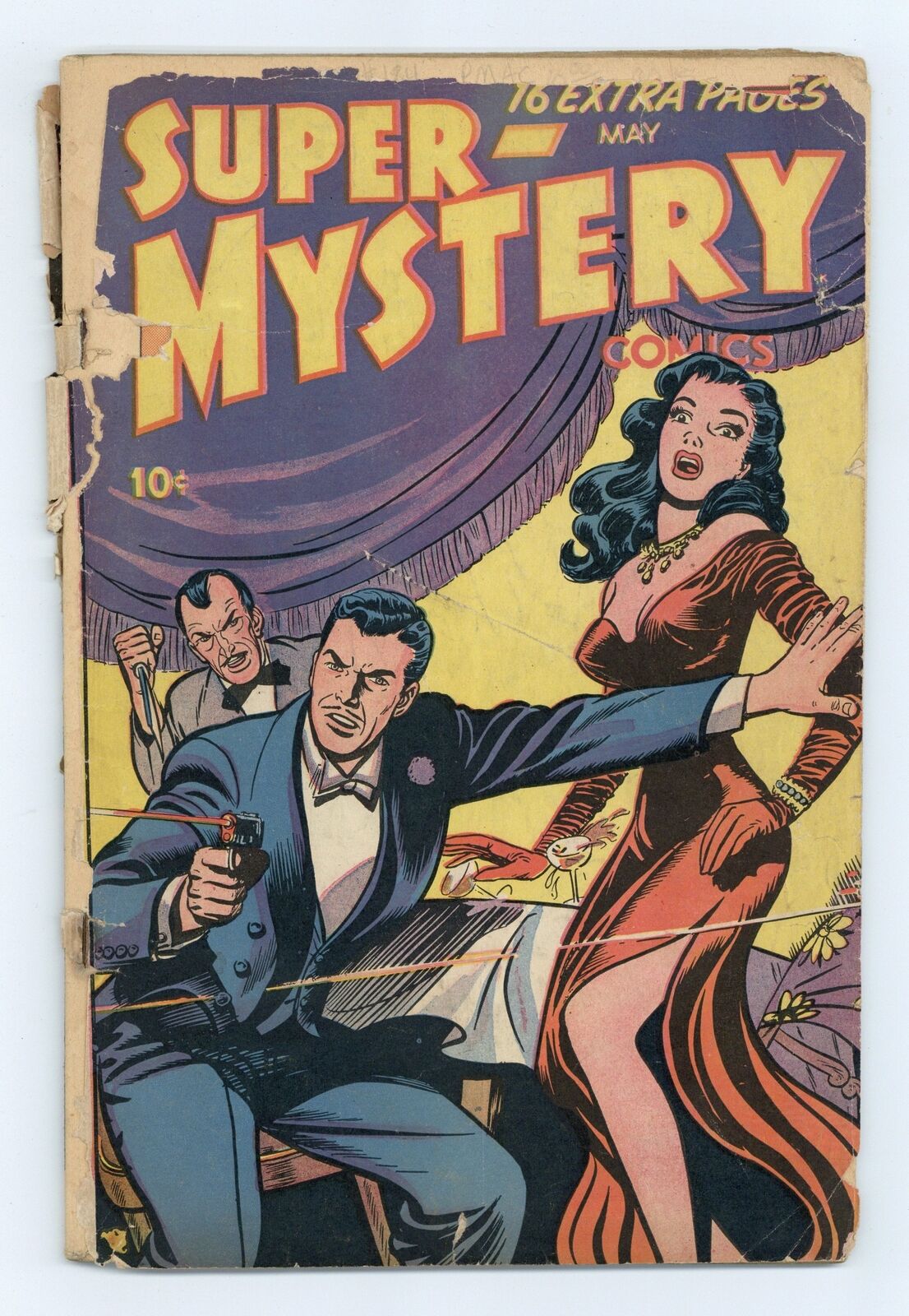 Super Mystery Comics Vol. 7 #5 FR 1.0 1948