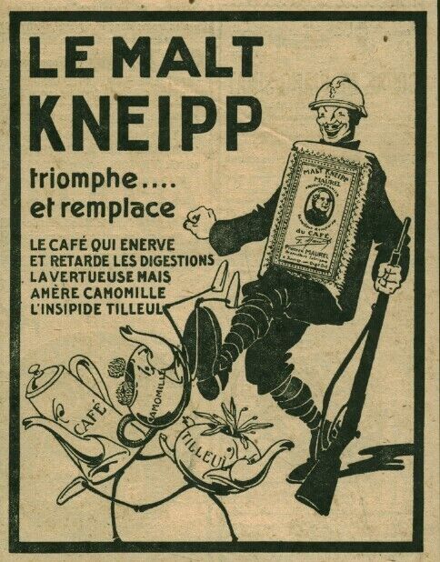 1916 Kneipp Antique Malt Magazine Advertisement