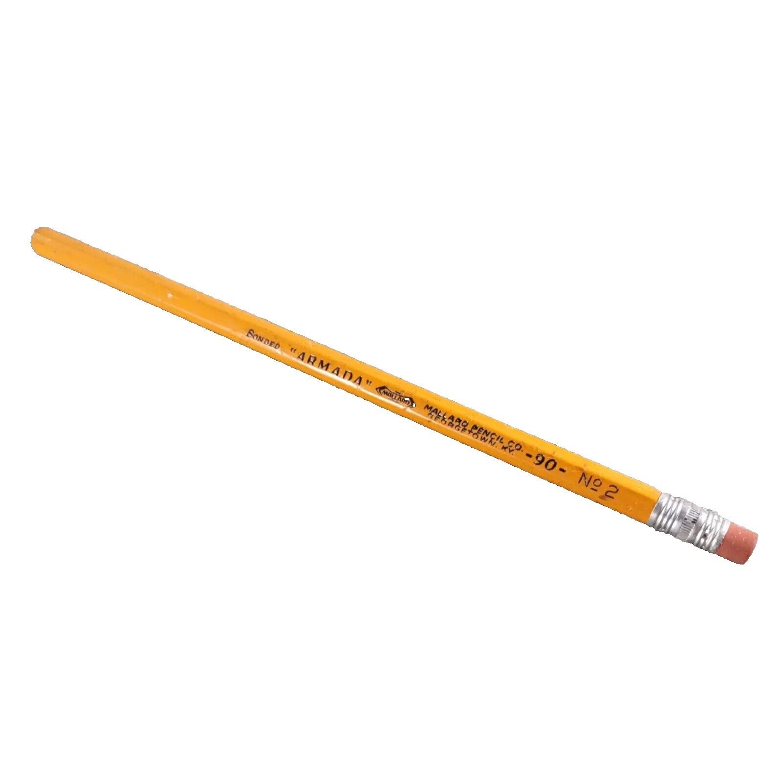 Vintage Bonded Armada Mallard Pencil Co 90 No 2 Unsharpened Pencil