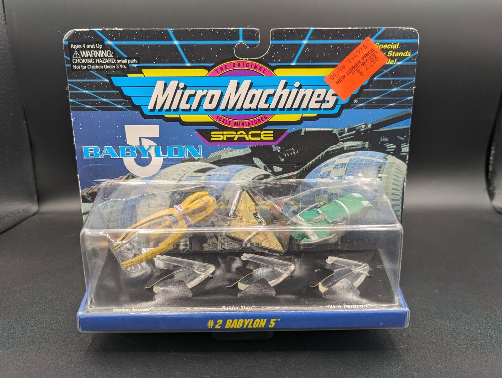 Vintage 1994 Micro Machines Babylon 5 Space Starships #2 65620 BRAND NEW SEALED